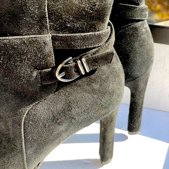 NWT Naturalizer Wide Calf-Tall Suede Boot 7.5M - Picture 4 of 7